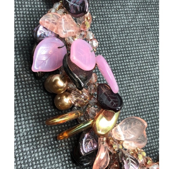 Glass bead choker Brans new - Picture 3 of 3